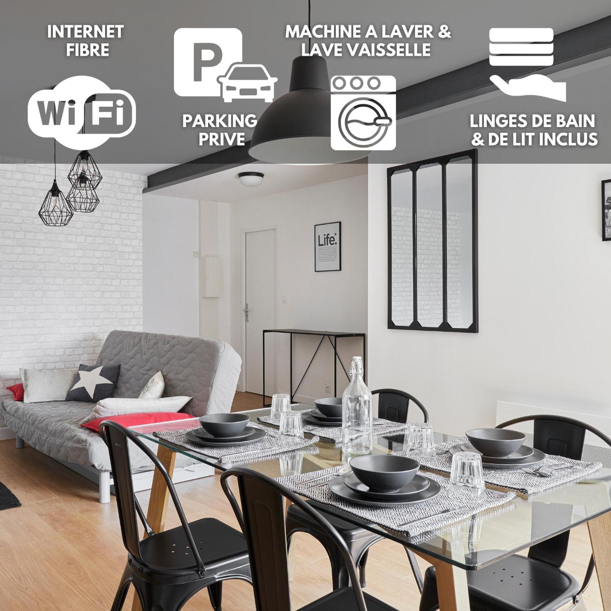 New-York New-York : Fibre Wifi/Linge/Parking Apartment Chateaubriant Ngoại thất bức ảnh